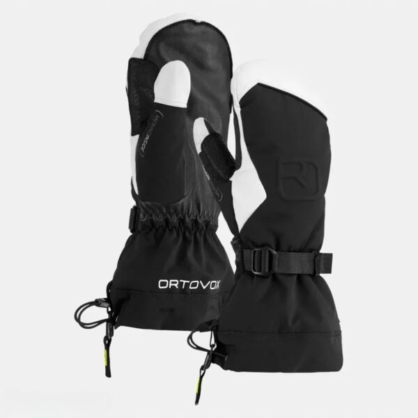Rękawice Męskie Ortovox Merino Freeride Mitten - black raven rozmiar 