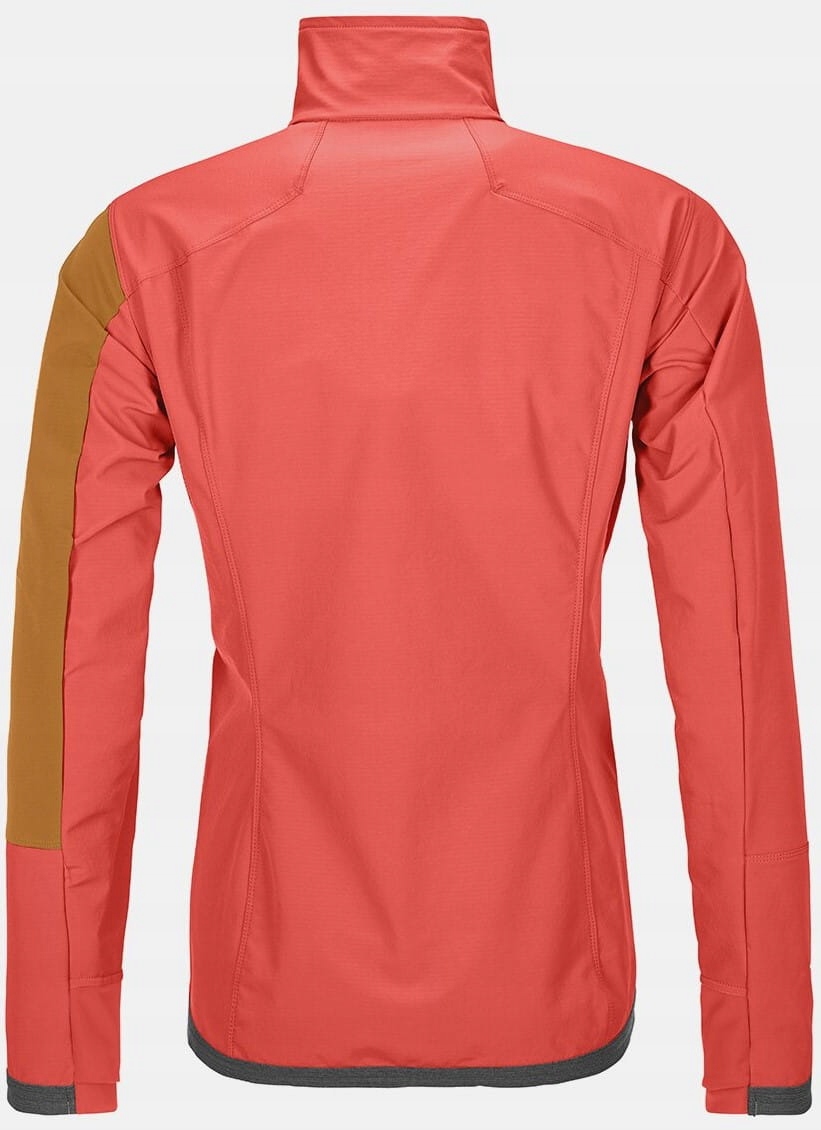 Kurtka damska Softshell ze stójką Ortovox Berrino Jacket rozm. M - Merino - obrazek 2