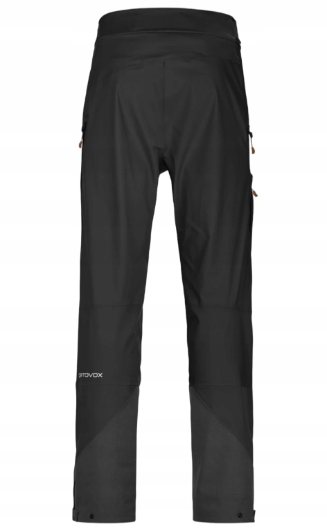 Spodnie Zimowe skiturowe męskie ORTOVOX 3L Ortler black raven r.S Merino - obrazek 2