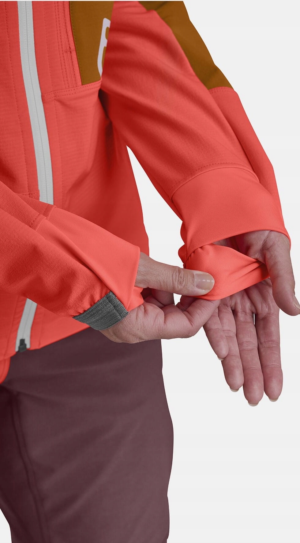 Kurtka damska Softshell ze stójką Ortovox Berrino Jacket rozm. S - Merino - obrazek 3