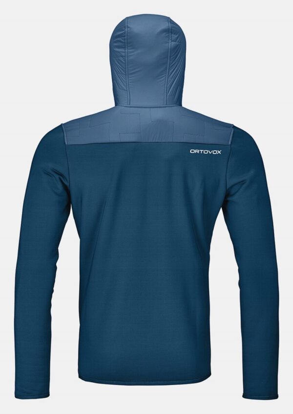 Bluza męska z kapturem Ortovox Fleece Plus Hoody rozm. M wełna Merino - obrazek 2