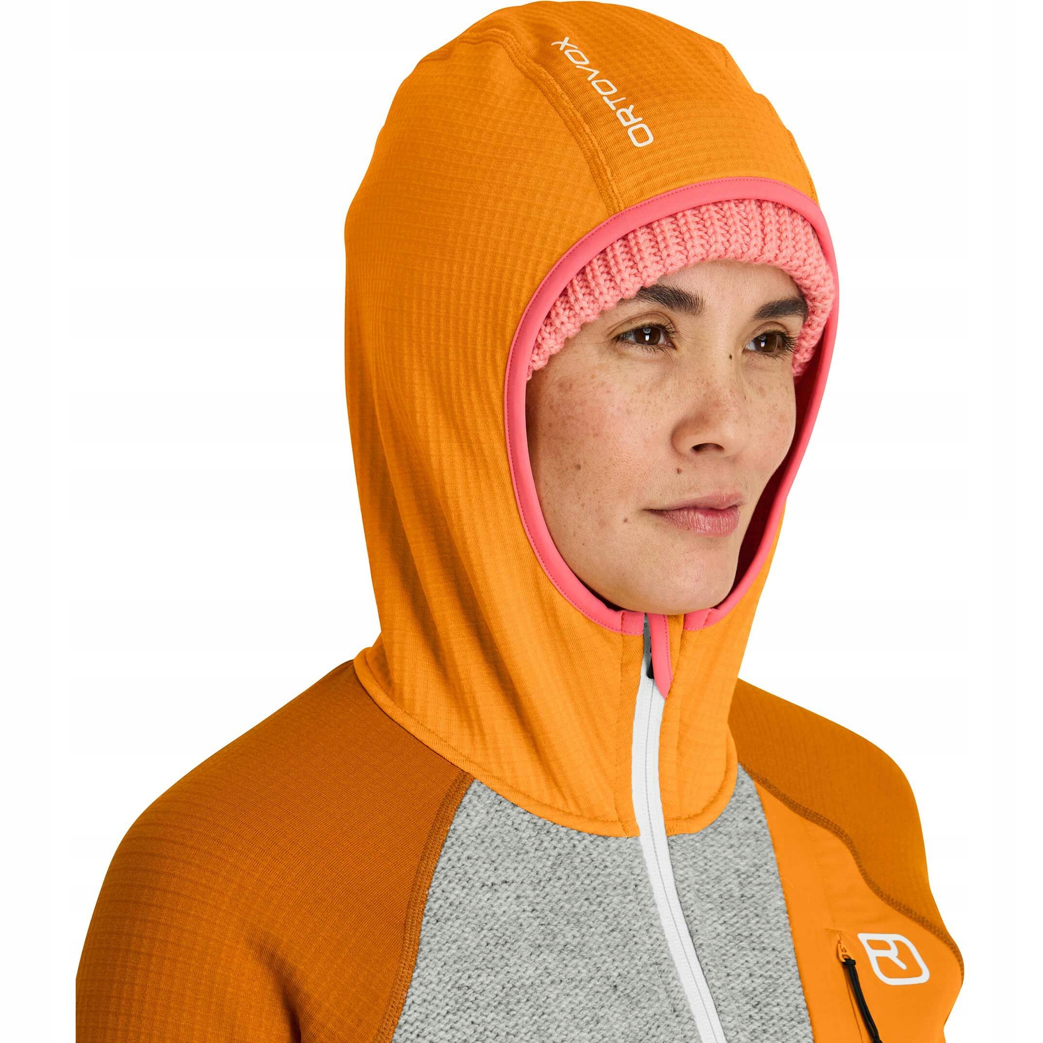 Bluza damska z kapturem Ortovox Fleece Gp Classic Knit Hoody r. M Merino - obrazek 5