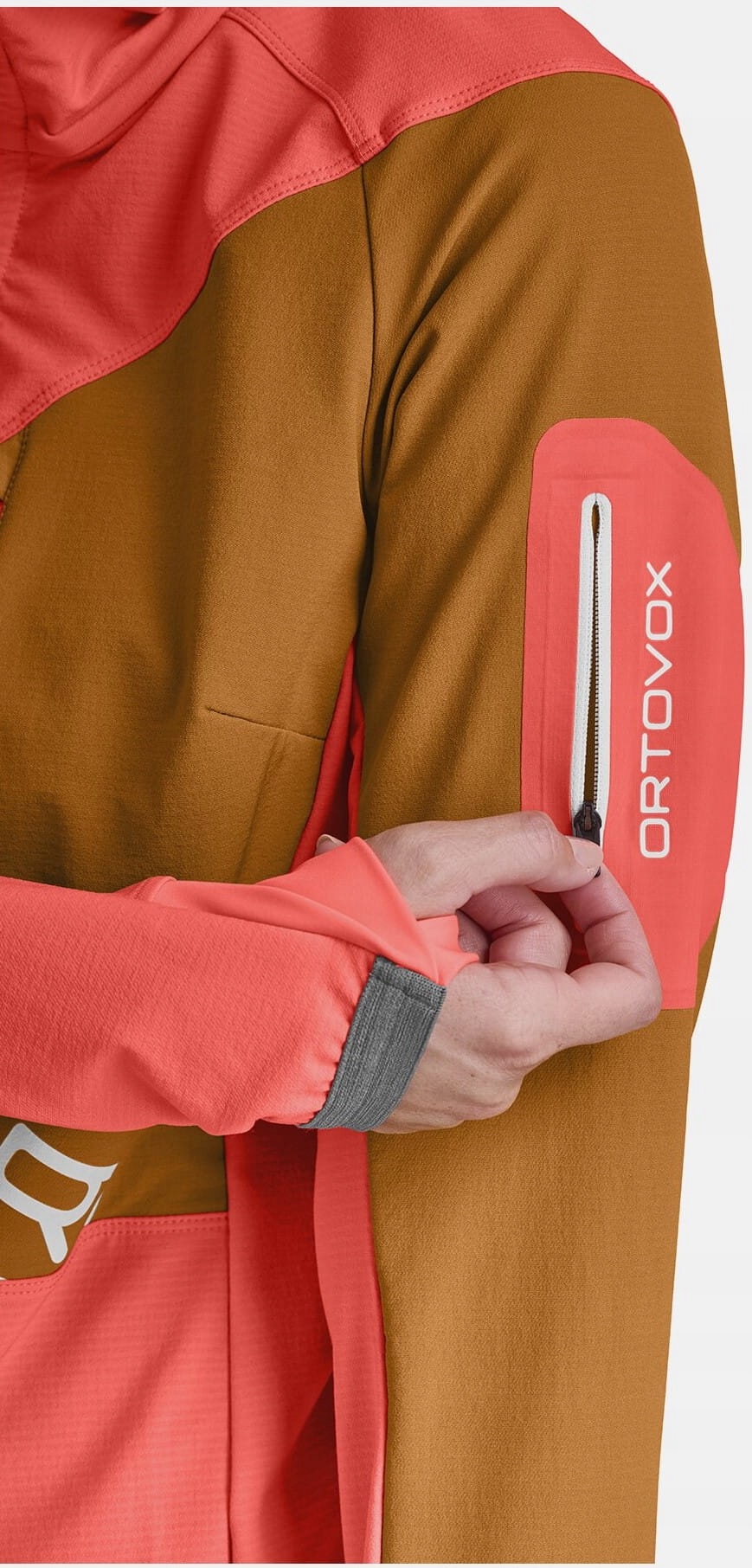 Kurtka damska Softshell ze stójką Ortovox Berrino Jacket rozm. S - Merino - obrazek 4