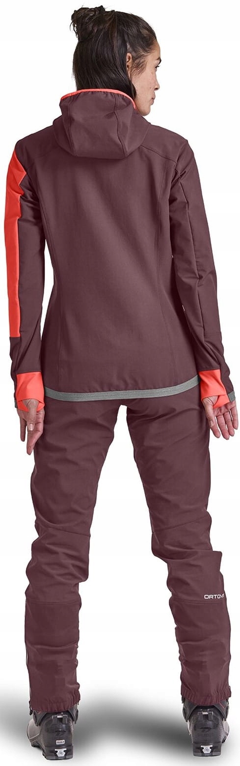 Kurtka Zimowa Ortovox Berrino Hooded Jacket Women Winetasting rozmiar