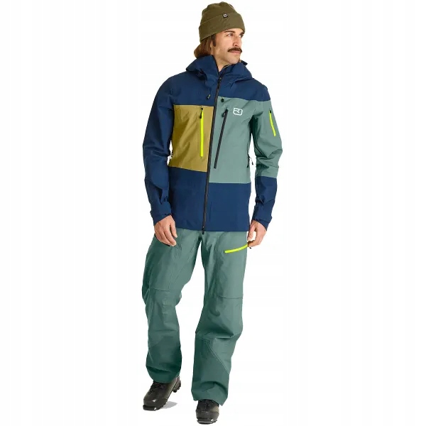 Kurtka Zimowa Skitour Ortovox 3L Guardian Shell Jacket deep ocean r.XXL - obrazek 2