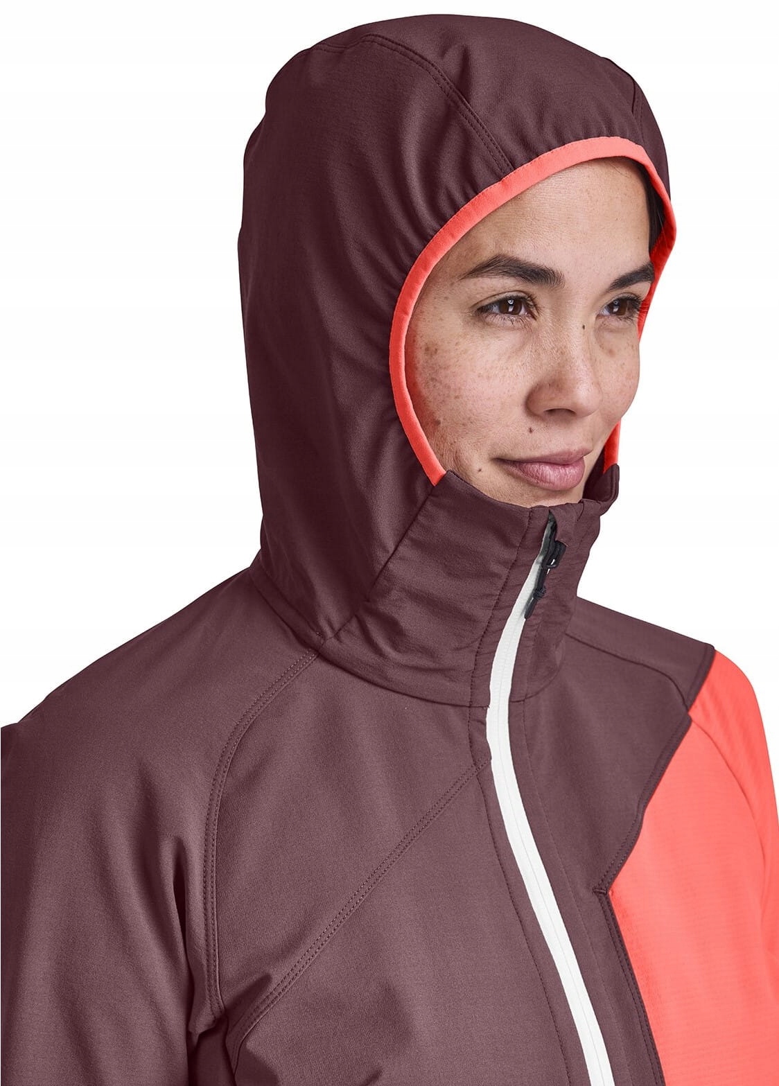 Kurtka Zimowa Ortovox Berrino Hooded Jacket Women Winetasting rozmiar