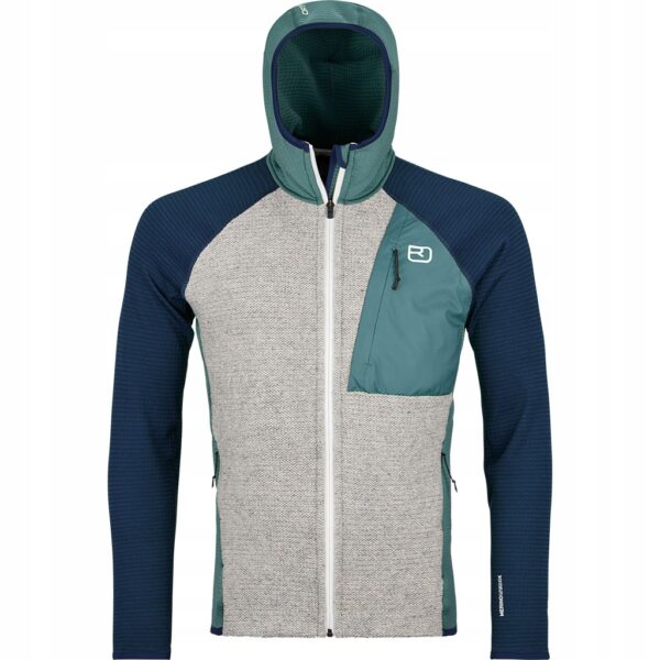 Bluza męska Zima z kapturem Ortovox Fleece GP Classic Knit Hoody XXL Merino