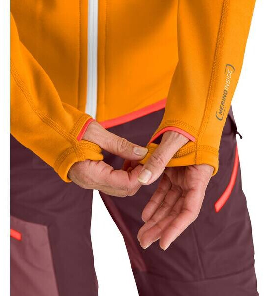 Bluza polarowa z kapturem Ortovox Fleece Hoody W rozm. M - damska Merino - obrazek 3
