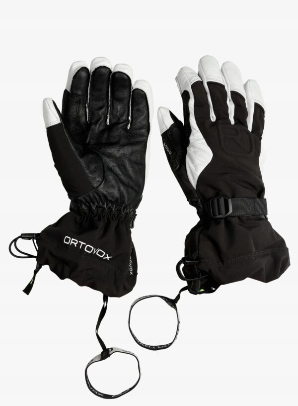 Rękawice narciarskie Męskie Ortovox Merino Freeride Glove -Black Raven 