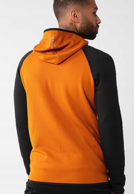 Bluza męska z kapturem Ortovox Fleece GP Classic Knit Hoody r. XXL Merino - obrazek 3