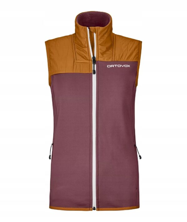 Damska kamizelka polarowa Ortovox Fleece Plus Vest rozm. M wełna Merynos