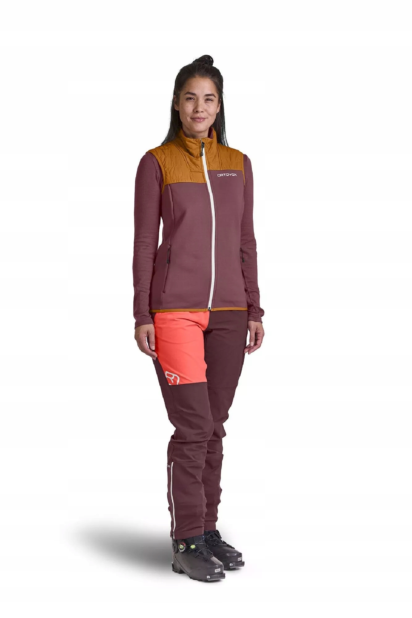 Damska kamizelka polarowa Ortovox Fleece Plus Vest rozm. L wełna Merynos - obrazek 4