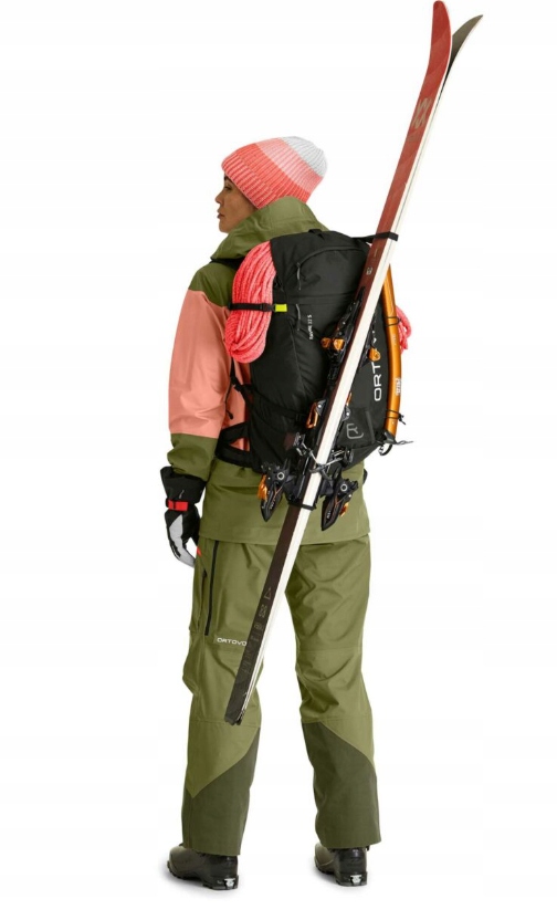 Kurtka Zimowa damska narciarska Ortovox 3L Deep Shell r.S Merino wild-herbs - obrazek 7
