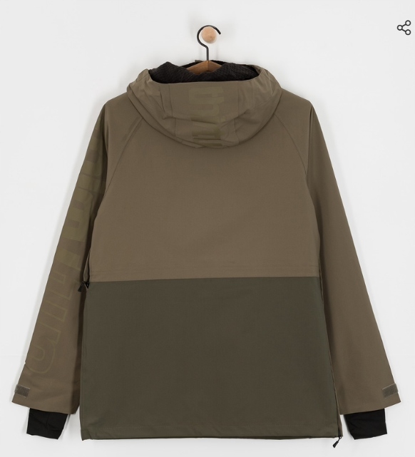 Kangurka, Kurtka snowboardowa męska ThirtyTwo Light Anorak Military r. L - obrazek 2