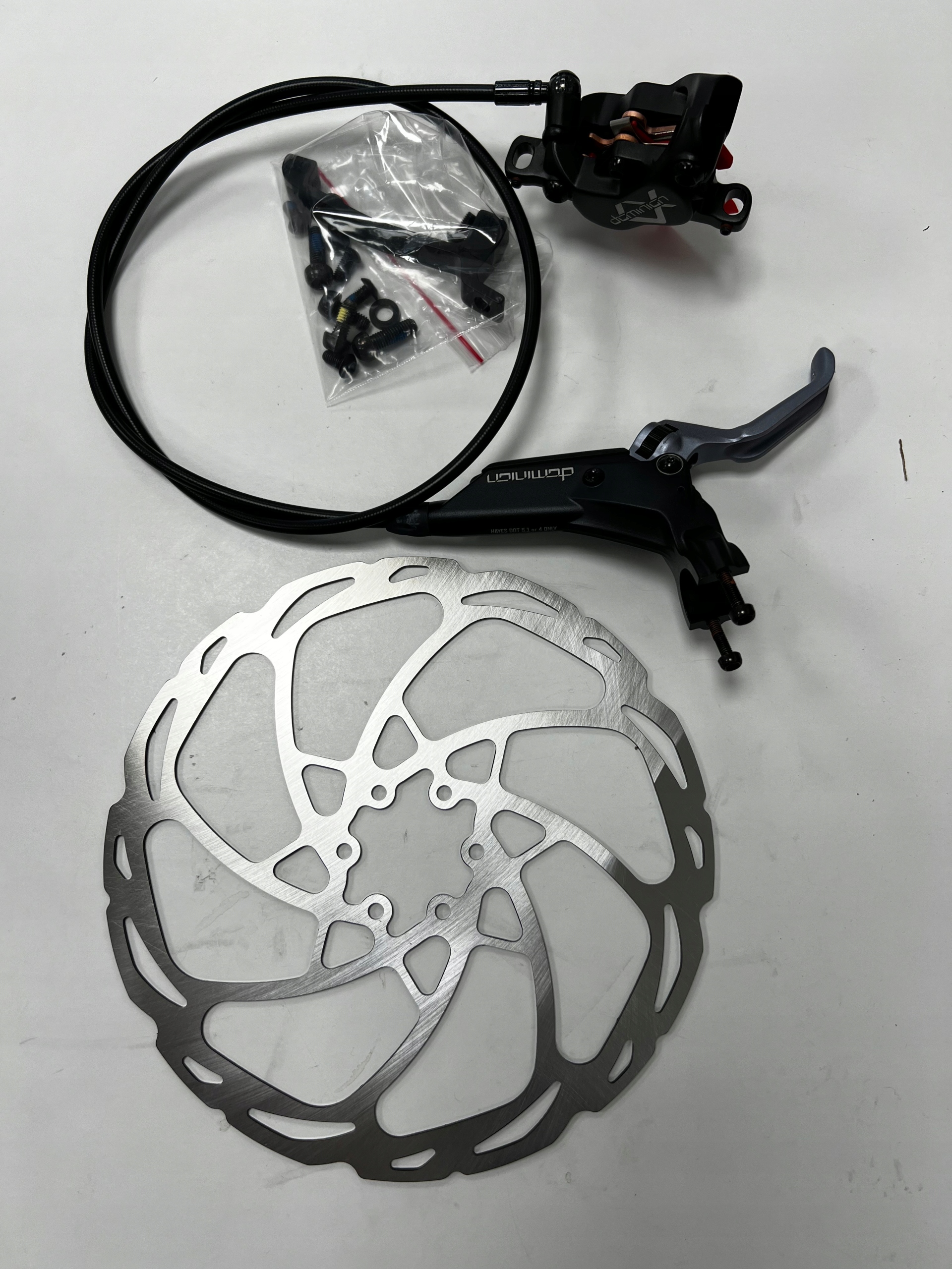 Hamulec Hydrauliczny Hayes Dominion A4 Przód 850mm PM 4 Tłoczkowy + Tarcza - obrazek 7