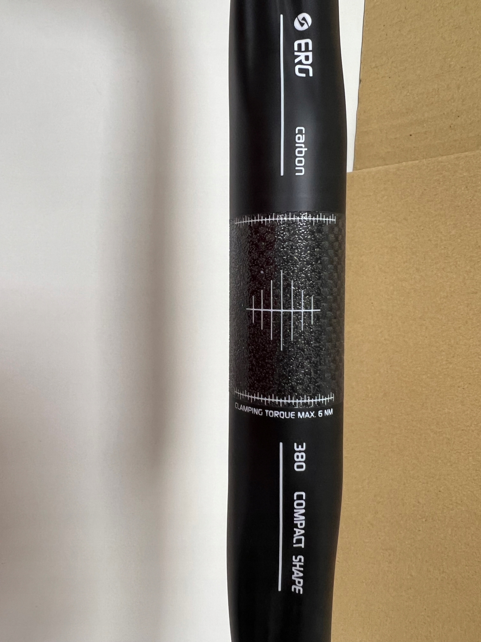 Kierownica szosowa Carbon ERG 380 x 31,8 mm - obrazek 6