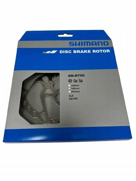 Tarcza hamulcowa Shimano SM-RT66 180 mm (7