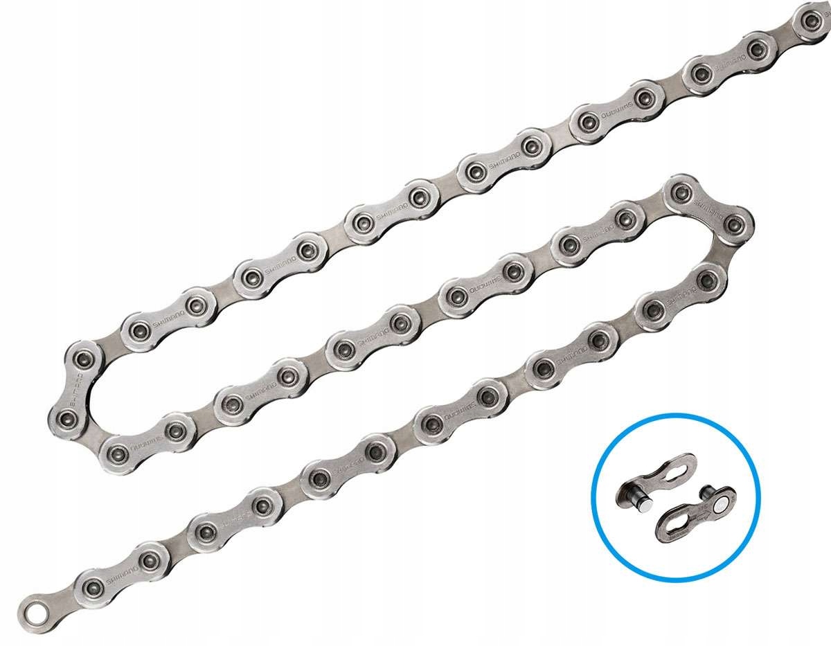 Łańcuch rowerowy Shimano 105 CN-HG601 11 rzędowy+ spinka 112 ogniw E-Bike - obrazek 2